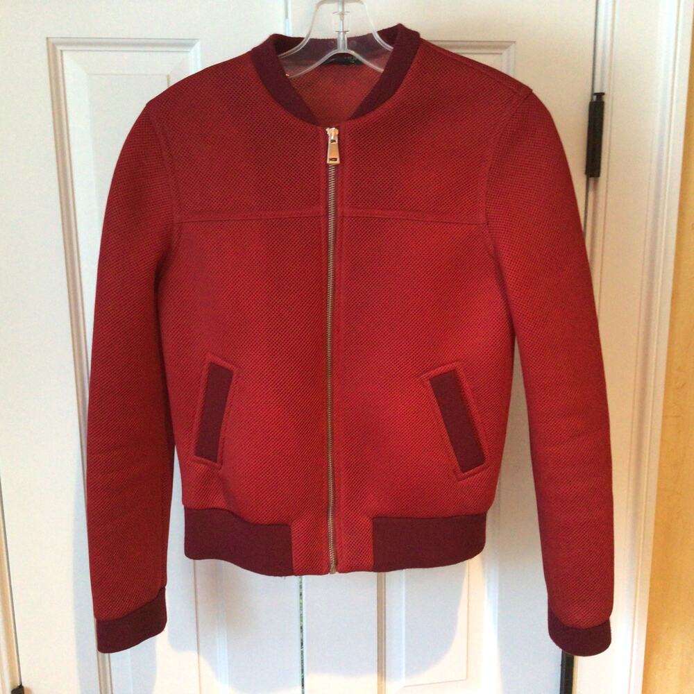TopShop Bomber Mesh Style Jacket Sz 4